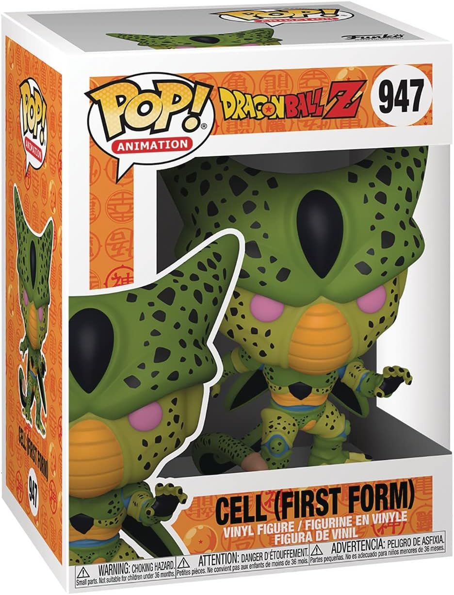 POP Dragon Ball Z - Cell (First Form) Funko Vinyl Figure (Bundled with Compatible Box Protector Case)