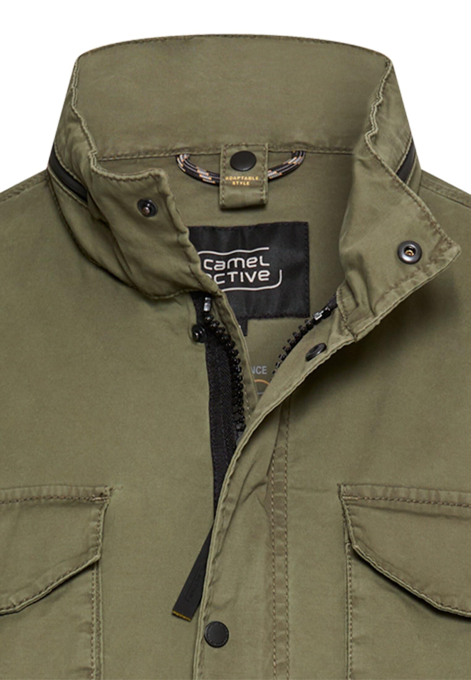 camel active Herren Blouson mit rollbarer Kapuze