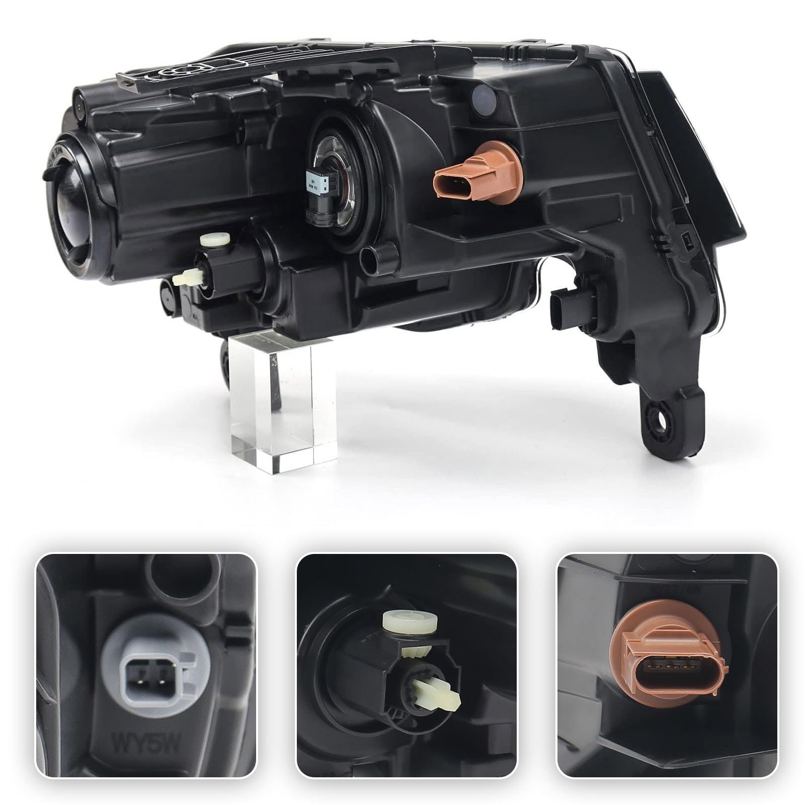 Amazon.com: Huray Left Headlight Assembly for Jeep Grand Cherokee 