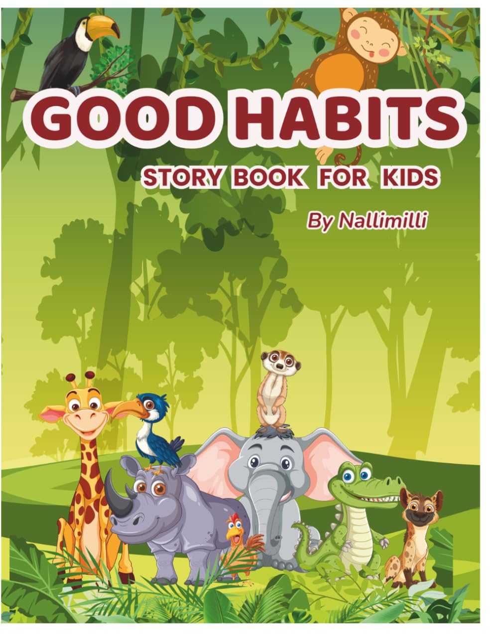 Good Habits Story Book for Kids: 10 Moral Stories with Coloring Pages and Fun Activities: Build Kindness, Honesty, Sharing, and Responsibility Through Fun Learning