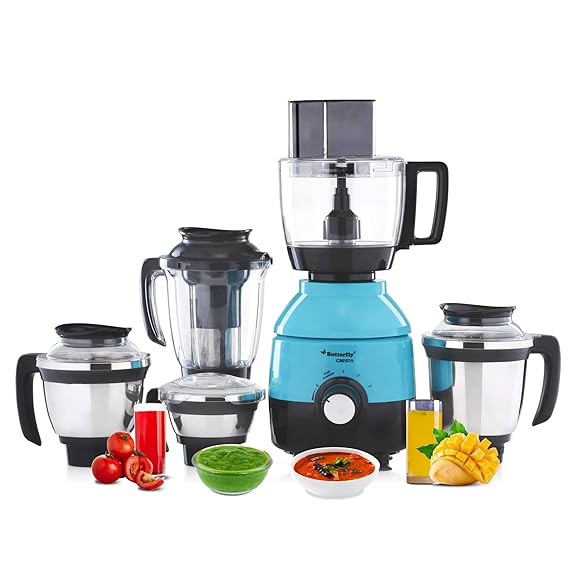 Butterfly Cresta Food Processor with 5 Jars Butterfly Cresta Food Processor with 5 Jars