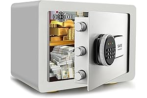 ABOMAY Cash Tender Safe Lock Box