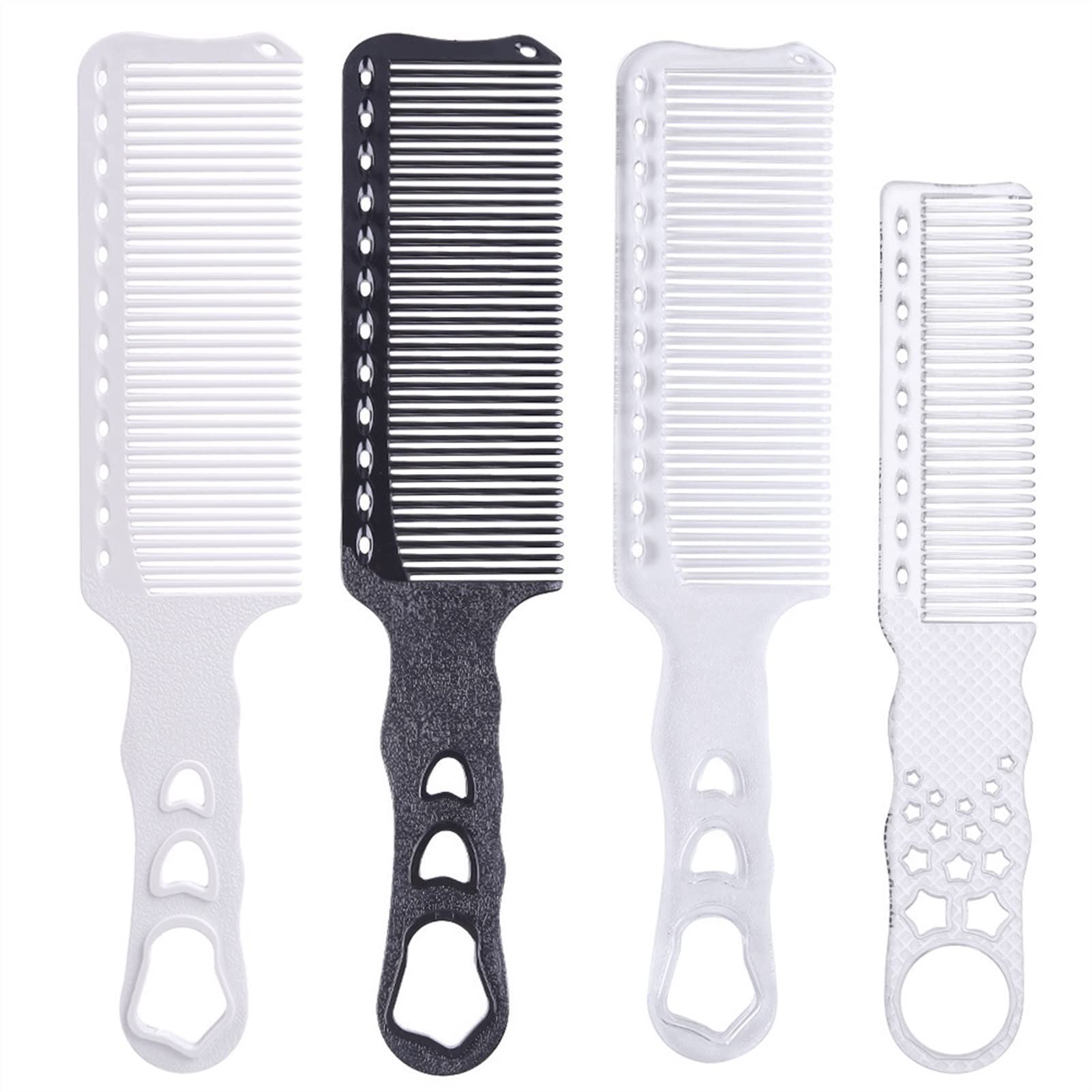 Kamm Haarpflege Haarkamm Schwarz Friseursalon Friseurkamm Breiter Zahn Haarschnitt Haarschneider Kamm Styling-Tool 1pc Haarbürste
