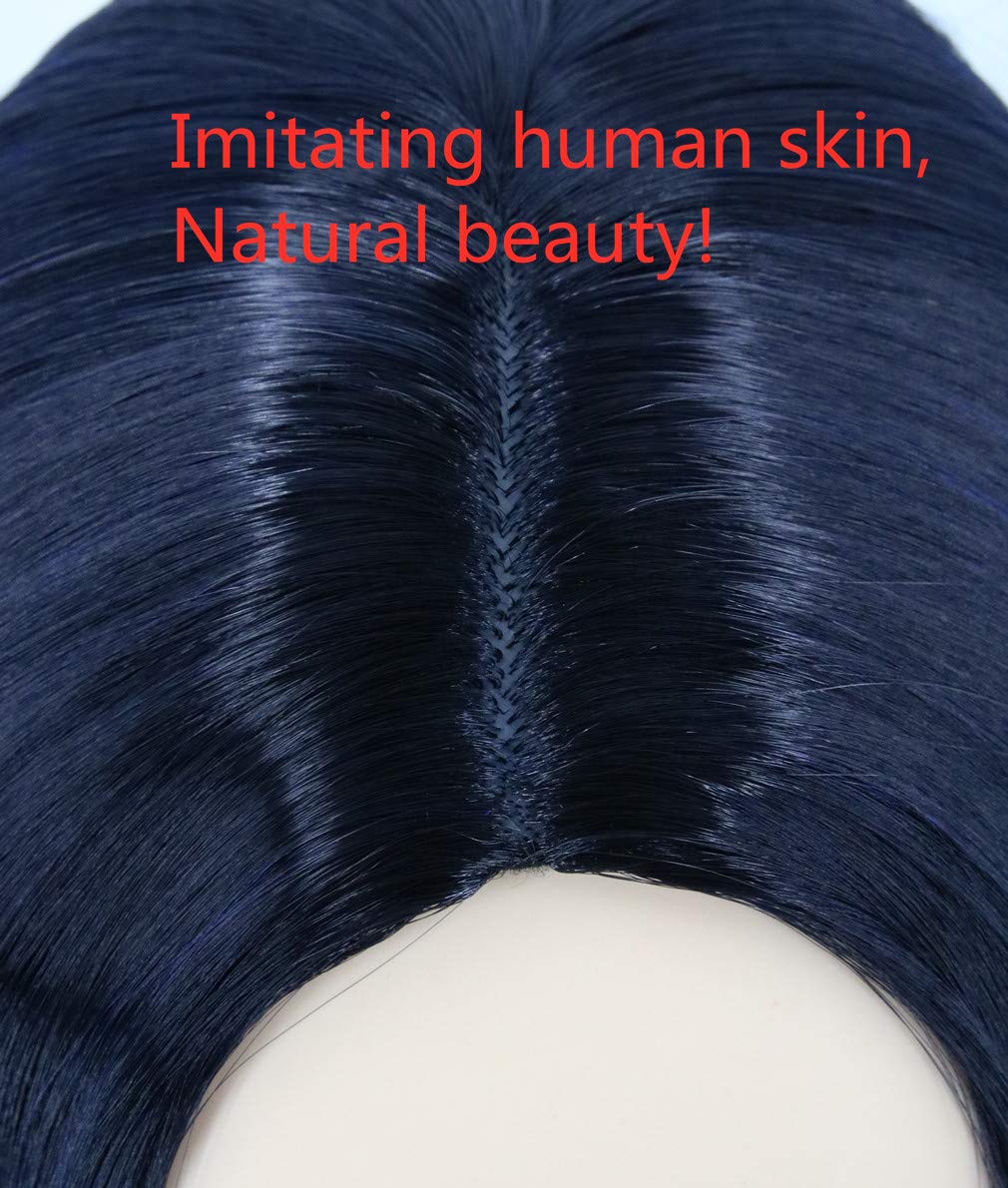 blue evie wig amazon