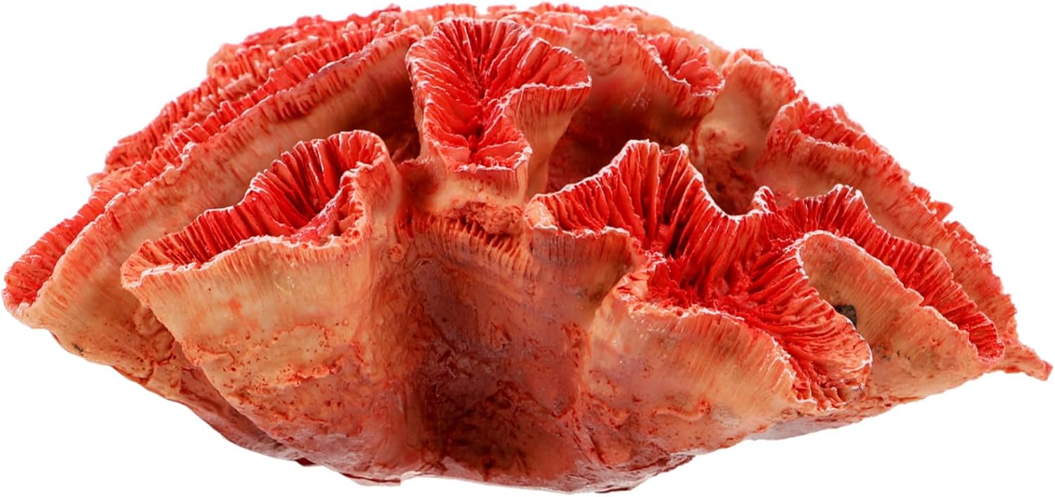 4pcs Coral Ornaments Aquarium Reef Ornament Fish Aquarium Decoration Fish Tank Decor Artificial Coral Plant Fish Tank Plants Realistic Betta Fish Aquatic Resin