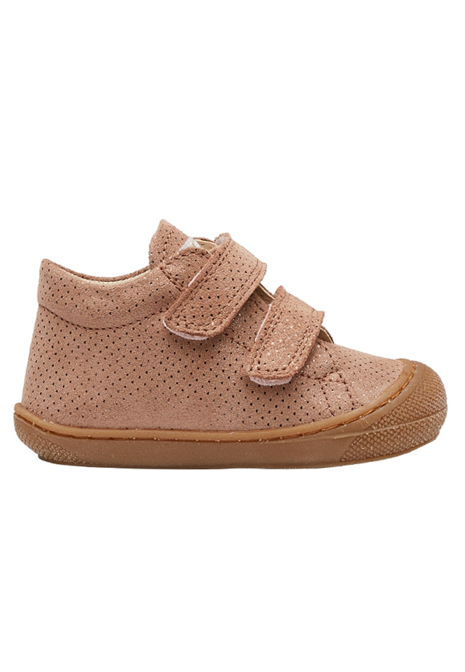 Naturino Chaussures Premiers Pas en suède pailleté