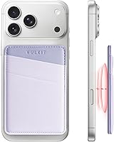 Vista 10 de VULKIT Cartera magnética para teléfono MagSafe, bloqueo RFID, cartera con tarjetero para iPhone serie 16/15/14/13/12 y funda para teléfono