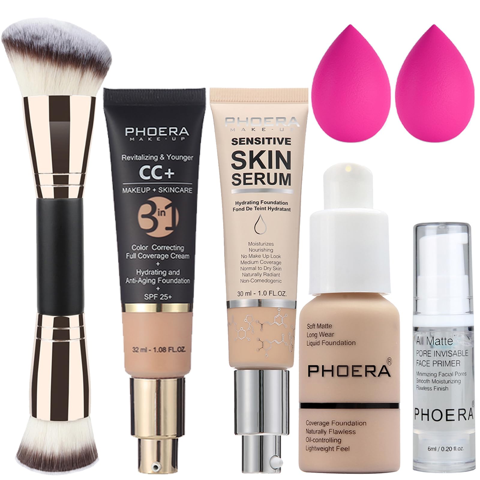PHOERA Foundation Full Coverage CC Cream