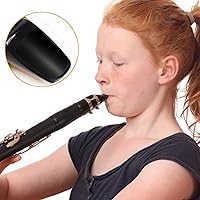 Vista 5 de Rockhouse Accesorios para clarinete Boquilla, Parche para Dientes, Protector de Dientes, Pieza de Boca Negra, Adhesivo Sax para B Flat, Alto, Tenor