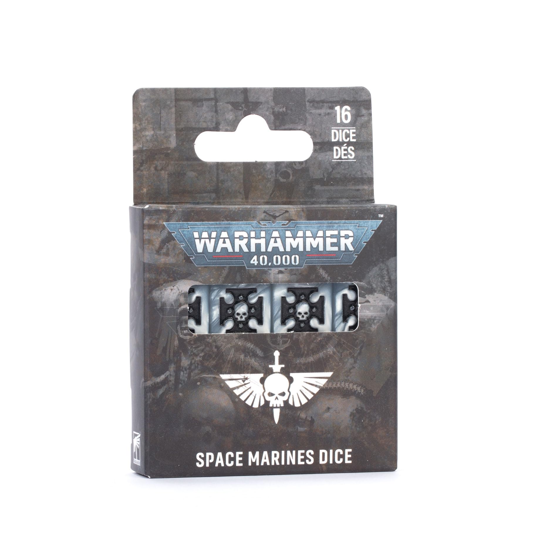 Games Workshop Space Marines: Würfel-Set | Warhammer 40.000