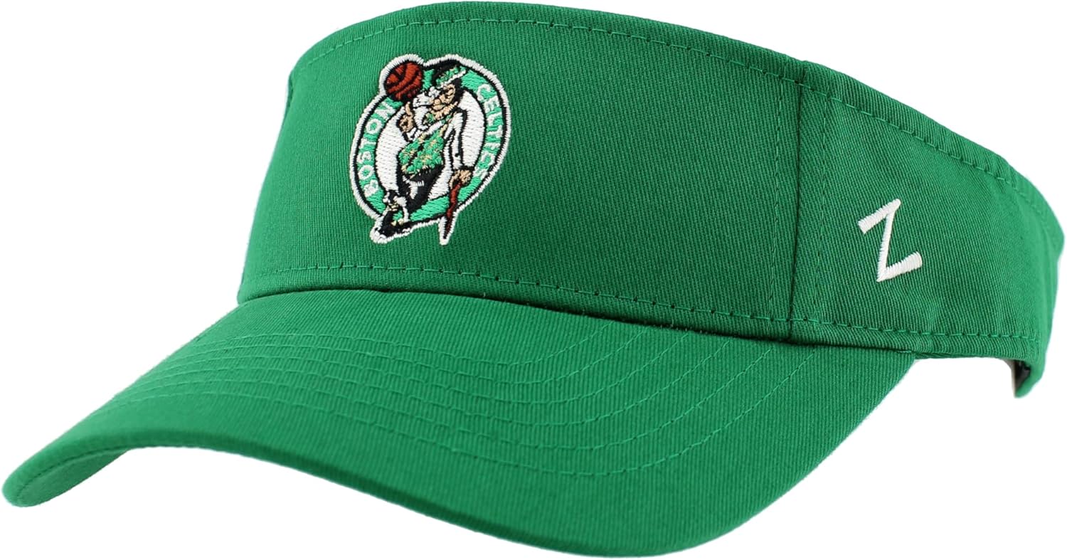 ZHATS NBA Unisex-Adult NBA Officially Licensed Visor Drill Icon Team Color