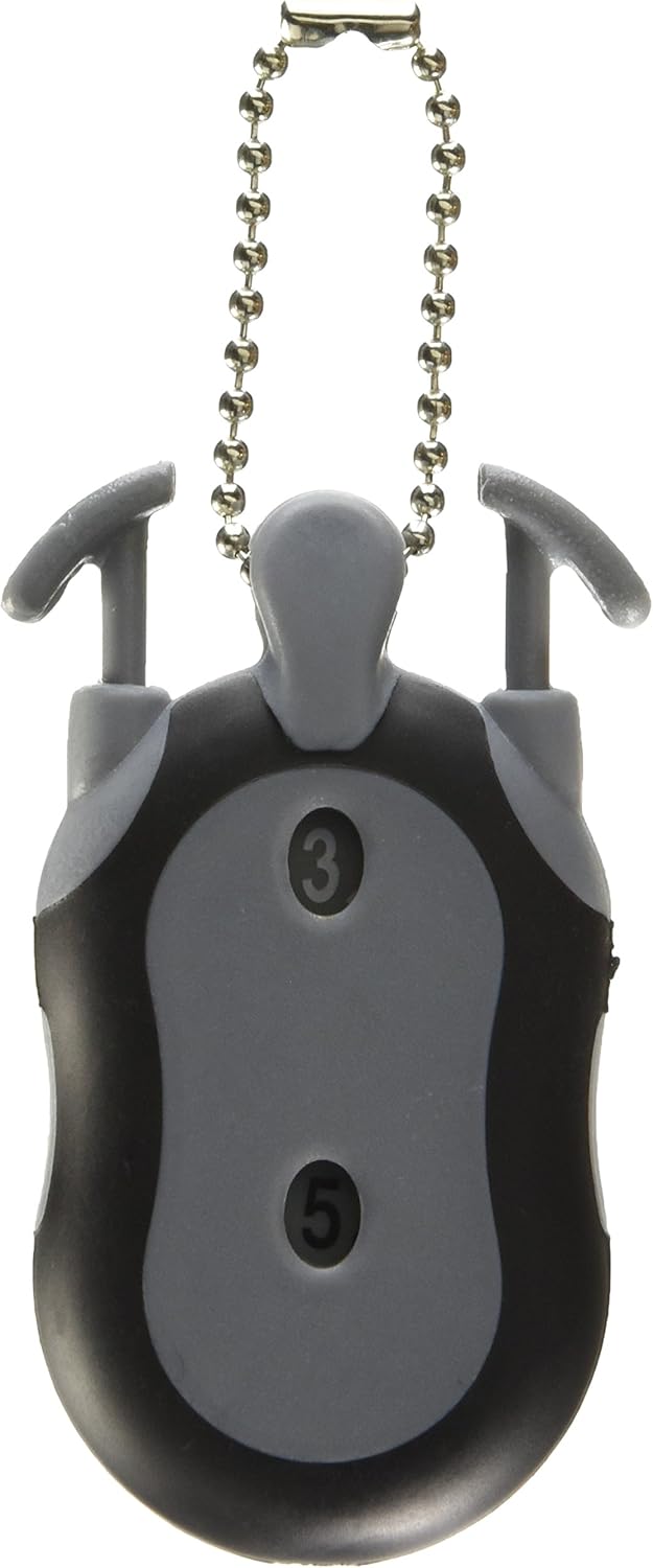 Jef世界のゴルフギフトとギャラリー、Inc。デラックス2 in 1 Scorer (レッド/ブラック)