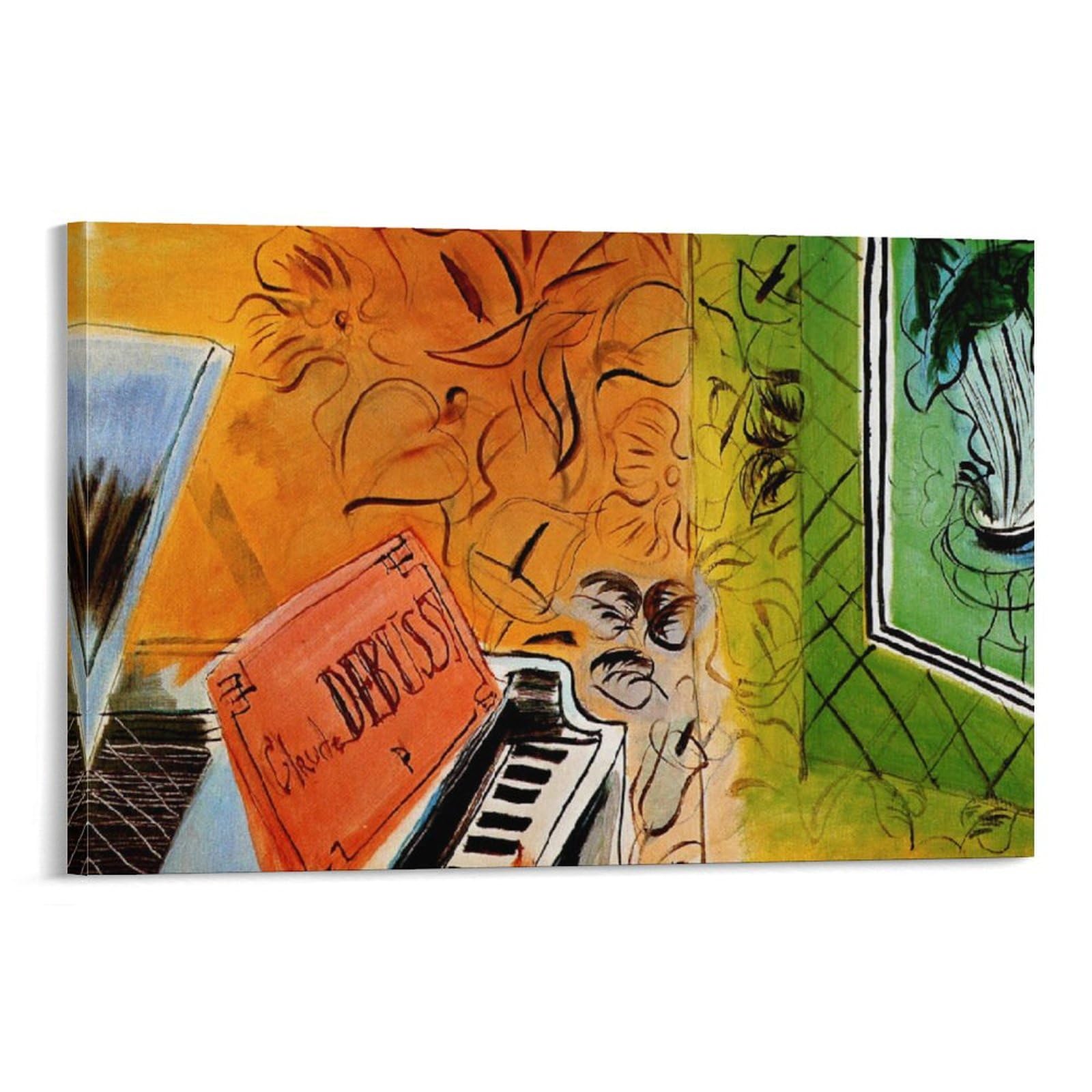 Amazon.com: Raoul Dufy,Homage to Claude Debussy，Fauvism