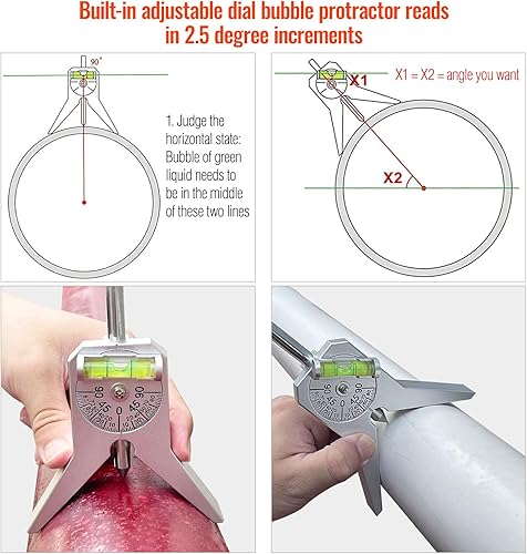 Miniatura 5 de Buscador central de tuberías mejorado, herramienta de extracción de tuberías con cabezal de centrado, herramienta de centrado de marcador de tubería
