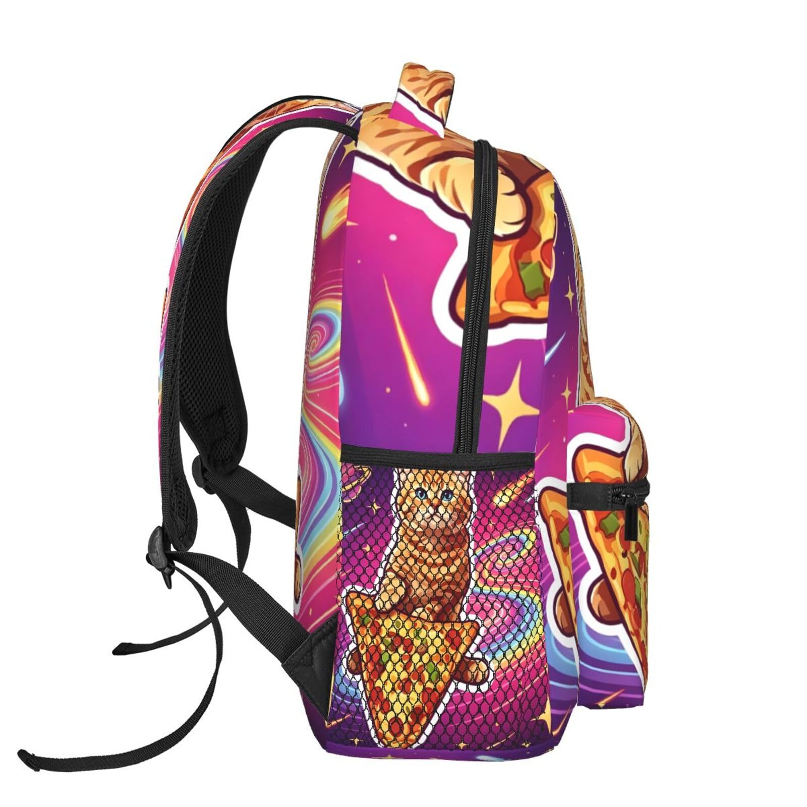 Starry ForestPrint Leichter Freizeitrucksack, Space Cat 5, Einheitsgröße