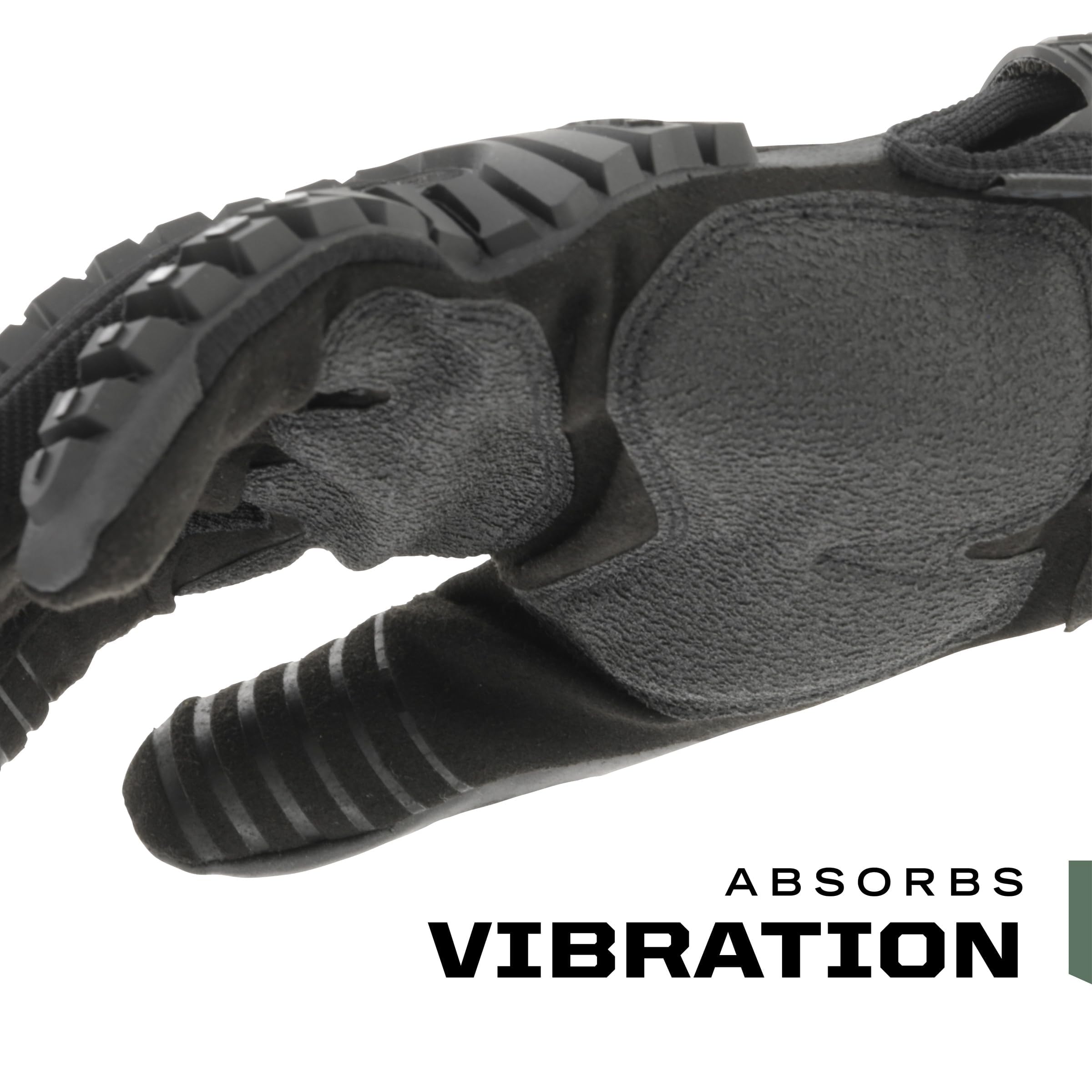 Mechanix Wear - M-Pact Covert Gloves (Medium, Black)