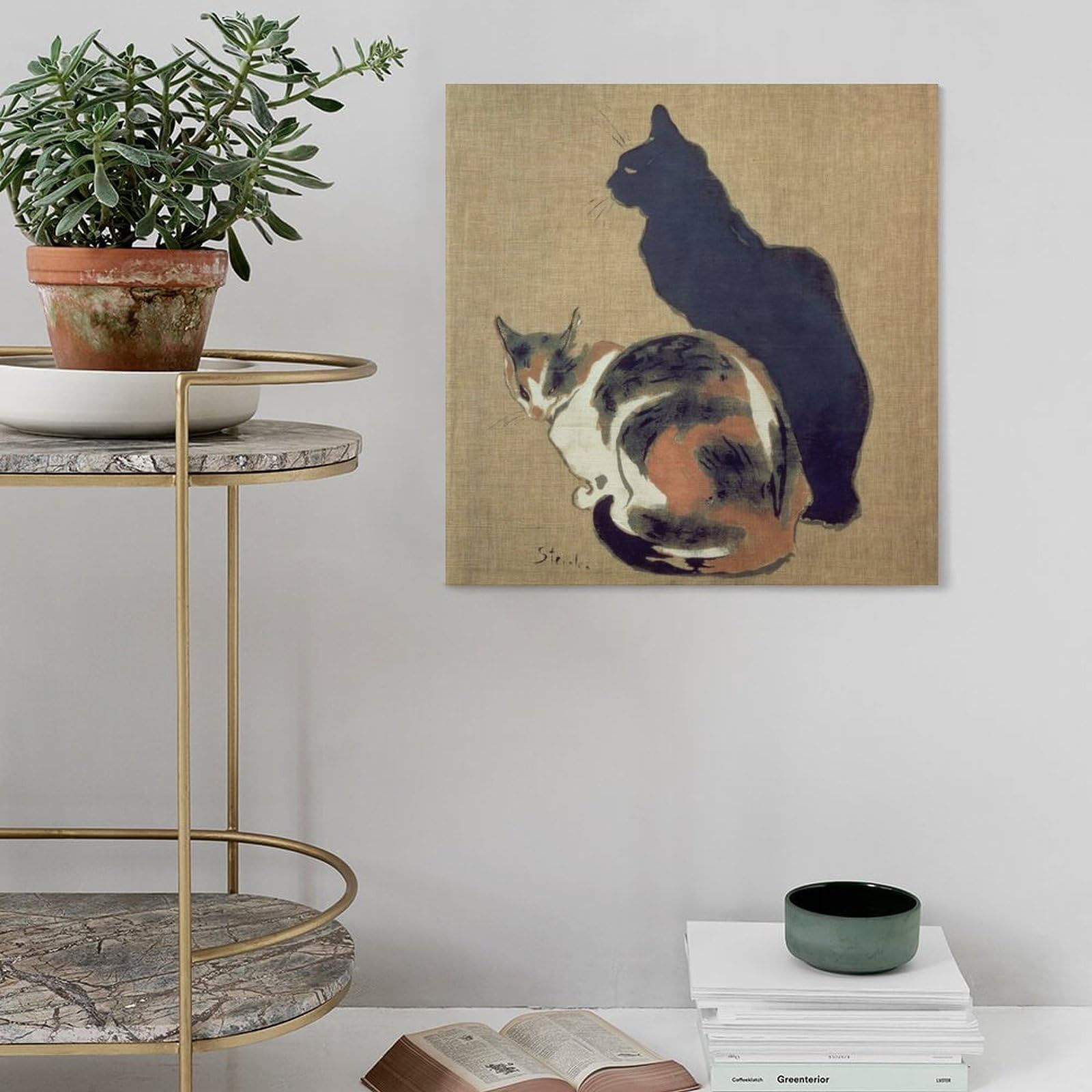 スタンラン 猫 額装品 アート ポスター 絵画 Steinlen steinlen-lm158-300x300.jpg