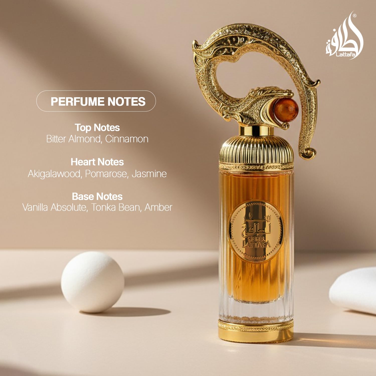 Lattafa Sehr Eau de Parfum Spray for Unisex, 3.4 Ounce - Image 4