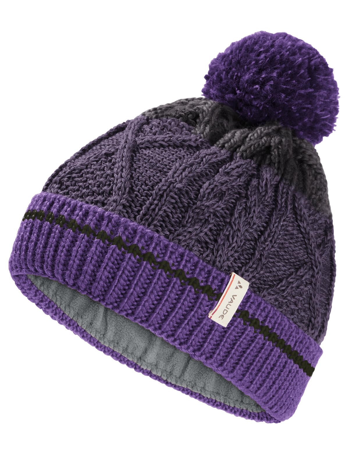 VAUDE Kids Cornua Beanie III, Berretto a Maglia per Bambini per Tutti i Giorni e Il Tempo Libero, Caldo ed Elastico, Made in Germany