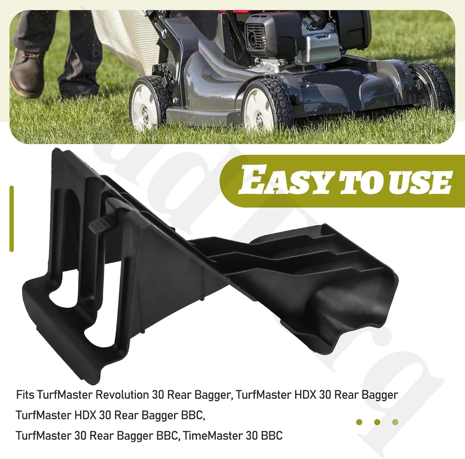 Mulch Plug 120-5225 Compatible with Toro Ex-Mark 30" Timemaster/Turfmaster Lawn Mowers 20978 20199 20200 20975 20976 20977 22200 21199 21199HD 21200 22205TE 22210 22215 ECKA30 ECS180CKA30000