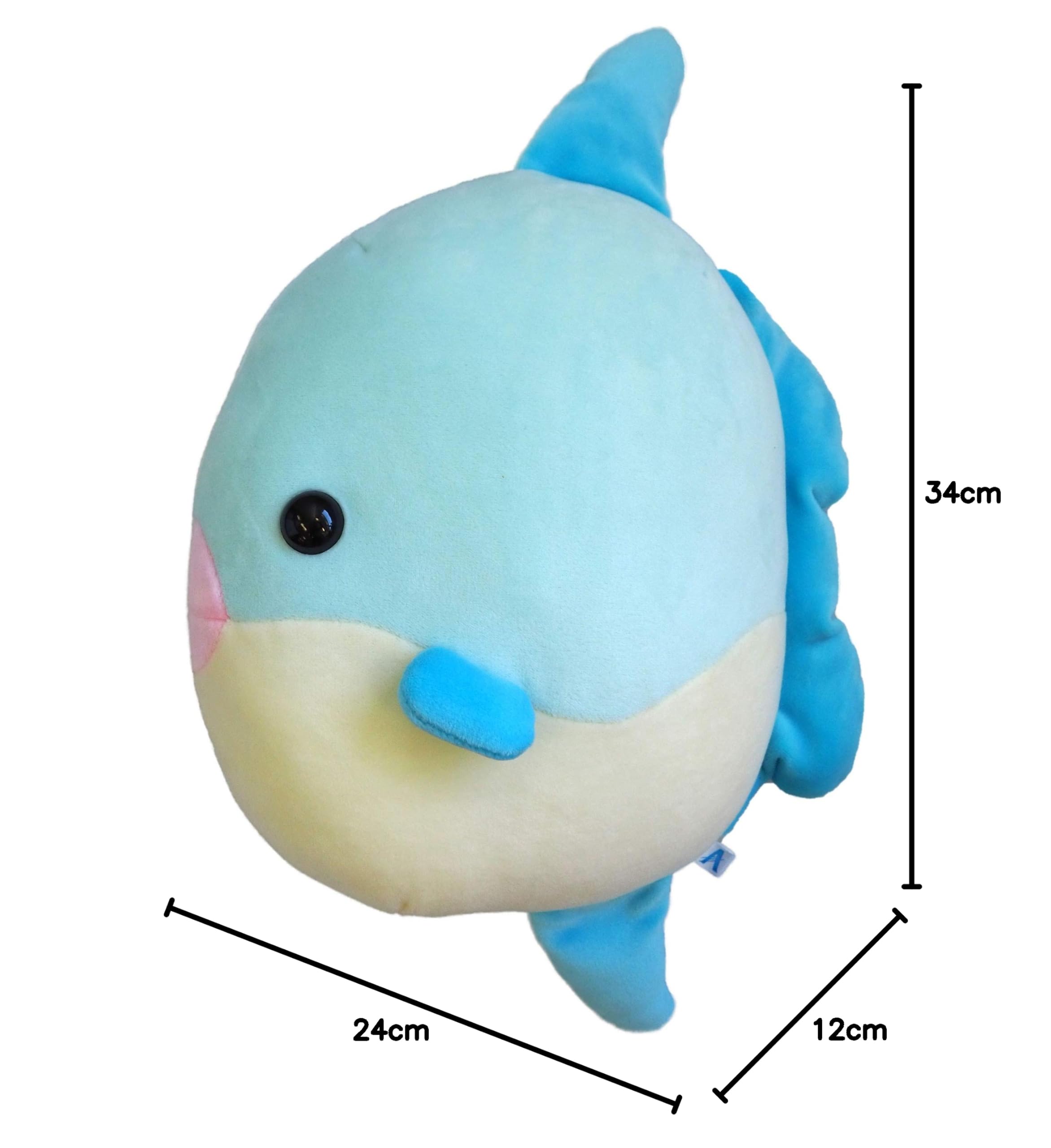 Amazon.co.jp: AQUA ぬいぐるみ マリン もちもちマンボウ : おもちゃ