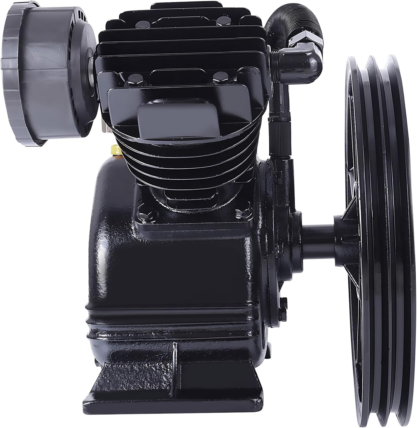 5/3.7 HP Air Compressor Pump Replacement, 181PSI V-Type Twin Cylinder Air Compressor Pump Electric Motor Pump