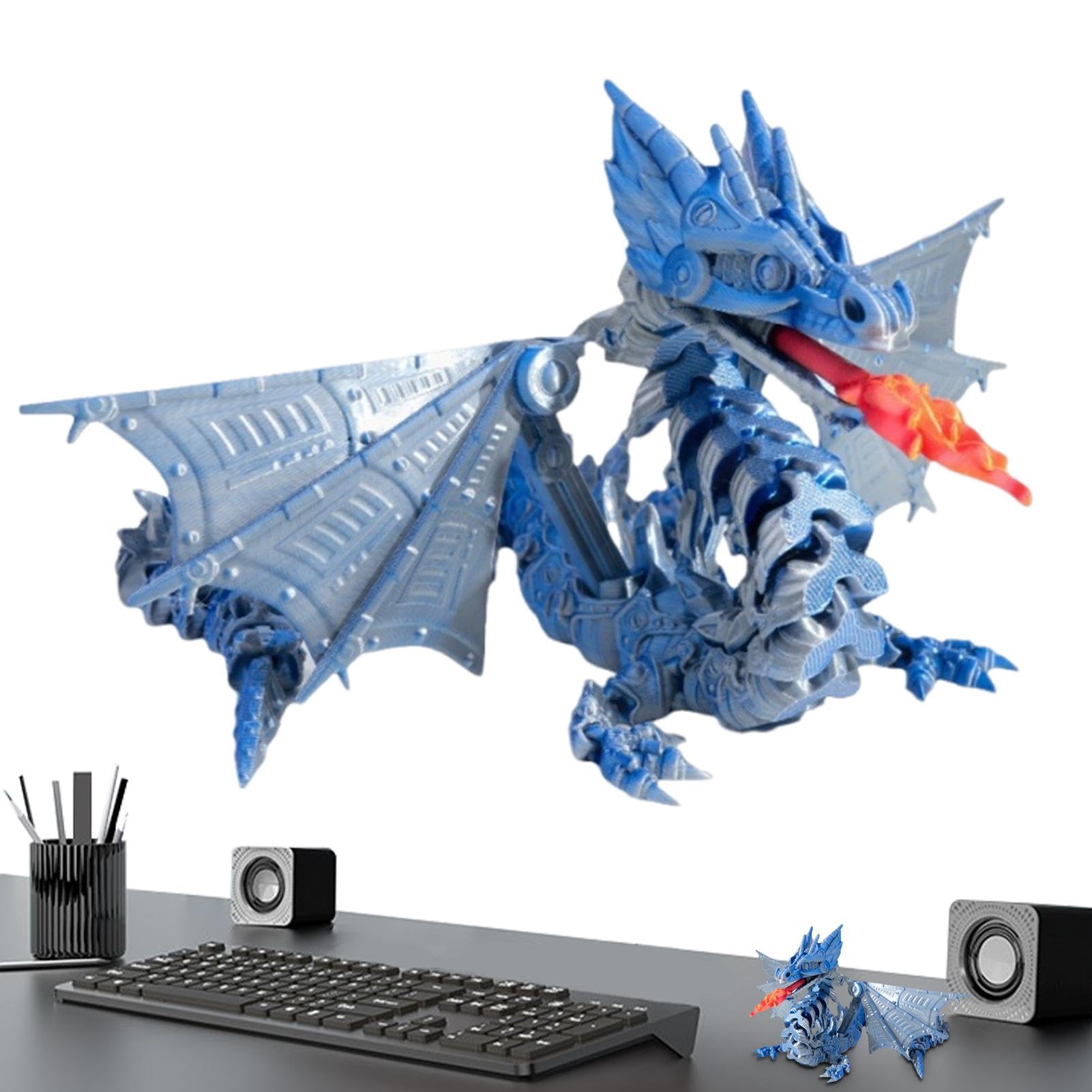 Amazon.co.jp: Quyuee ドラゴン フィジェット トイ、3D プリンター
