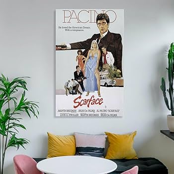 【額縁付き】Scarface スカーフェイス A2ポスター ② 額縁付き】Scarface スカーフェイス A2ポスター ② SCARFACE 2