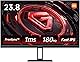 Xiaomi ゲーミングモニター G24i 23.8インチディスプレイ Fast IPS LCD 1msGTG高速応答 180Hz FreeSyncティアリング防止 sRGB99% HDR 低ブルーライト設計 Full HD 1920x1080 チルト調整 VESAマウント対応 DPポート×1 HDMIポート×1 オーディオポート×1 DC入力電源ポート×1