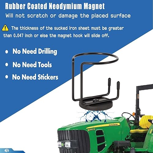 Miniatura 9 de 2 soportes magnéticos para tazas, soporte magnético para bebidas para barco, yate, camión, caravana, apartamento, patio, en superficie de metal