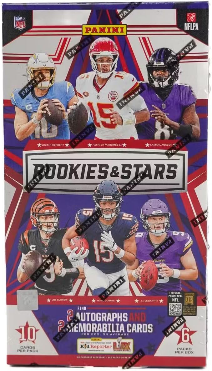 2024 Panini Rookies & Stars Football HOBBY box (6 pks/bx)