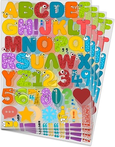 256 letras y números de transferencia de calor para planchar de 15 pulgadas letras y números alfabeto de tela de vinilo para bricolaje para