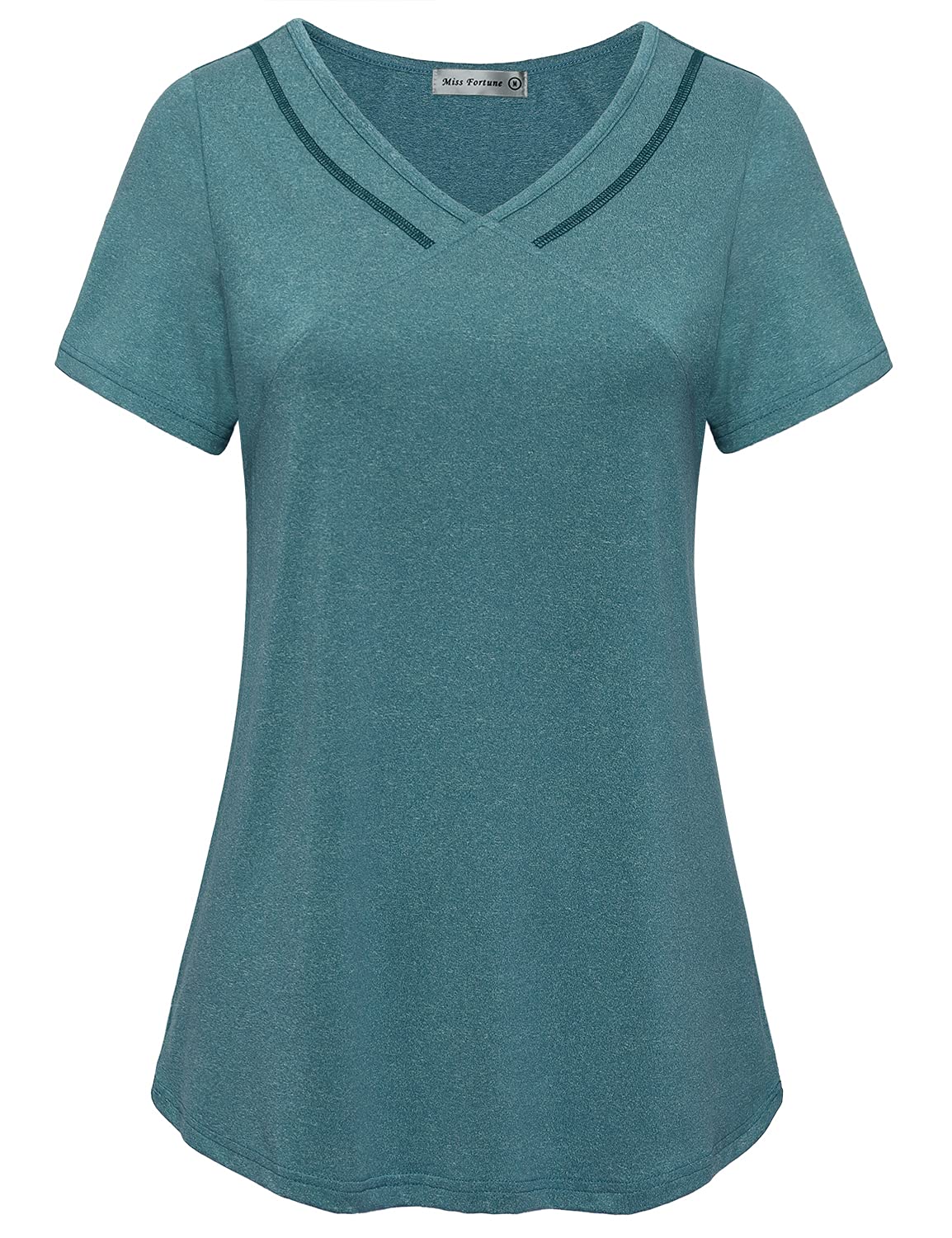 MISS FORTUNE Womens Fast Dry Yoga Tops Workout Clothes