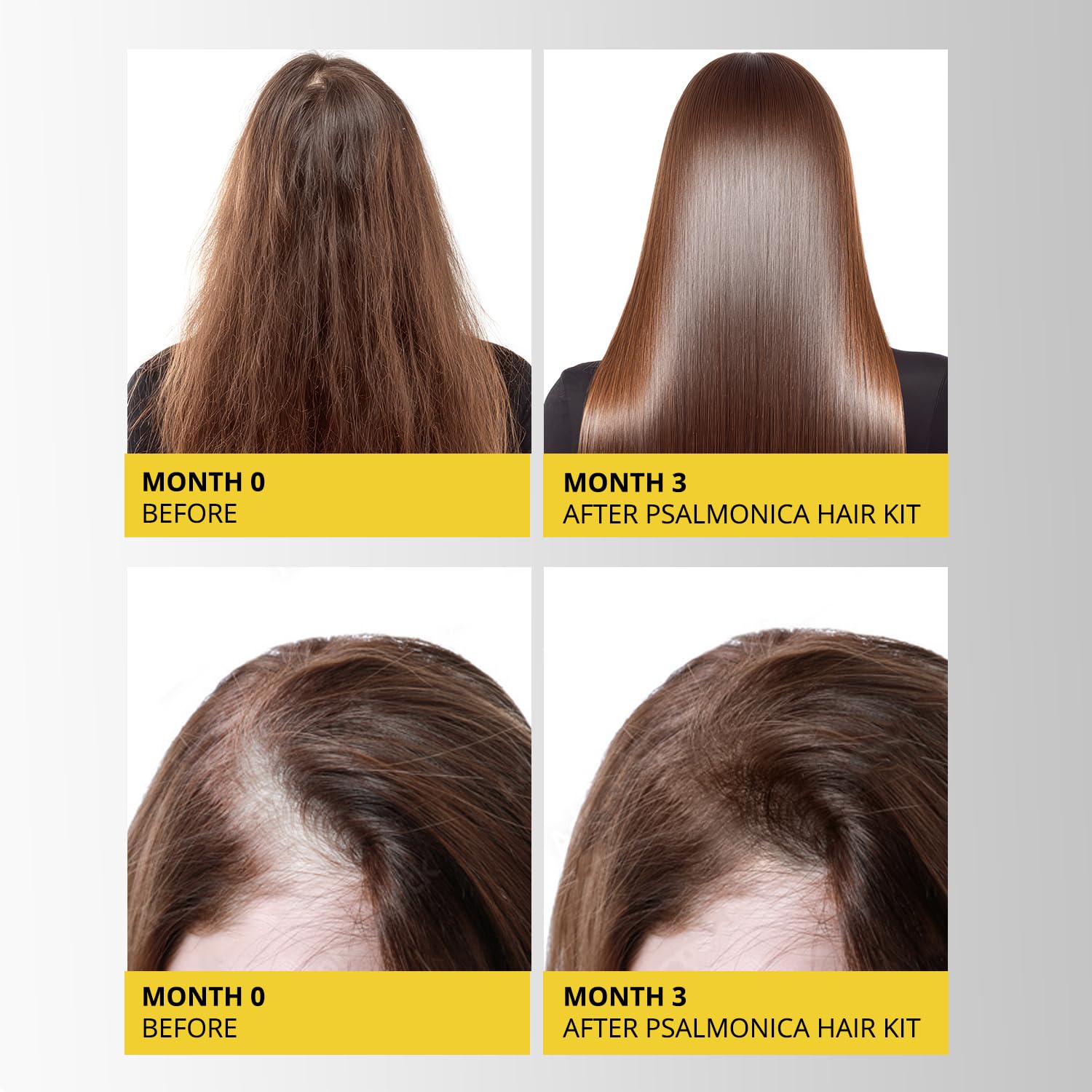 Hair Growth Shampoo and Conditioner Set, Sulfate-Free Thickening, 10.1 Fl Oz Pack of 2