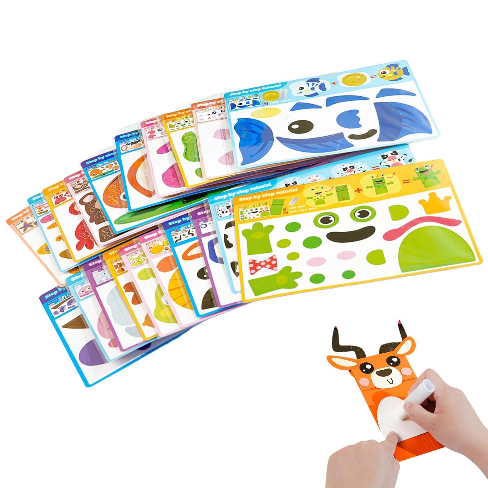 Kits de Paper Craft et Loisirs Créatifs en pour Projets DIY d'Animaux en