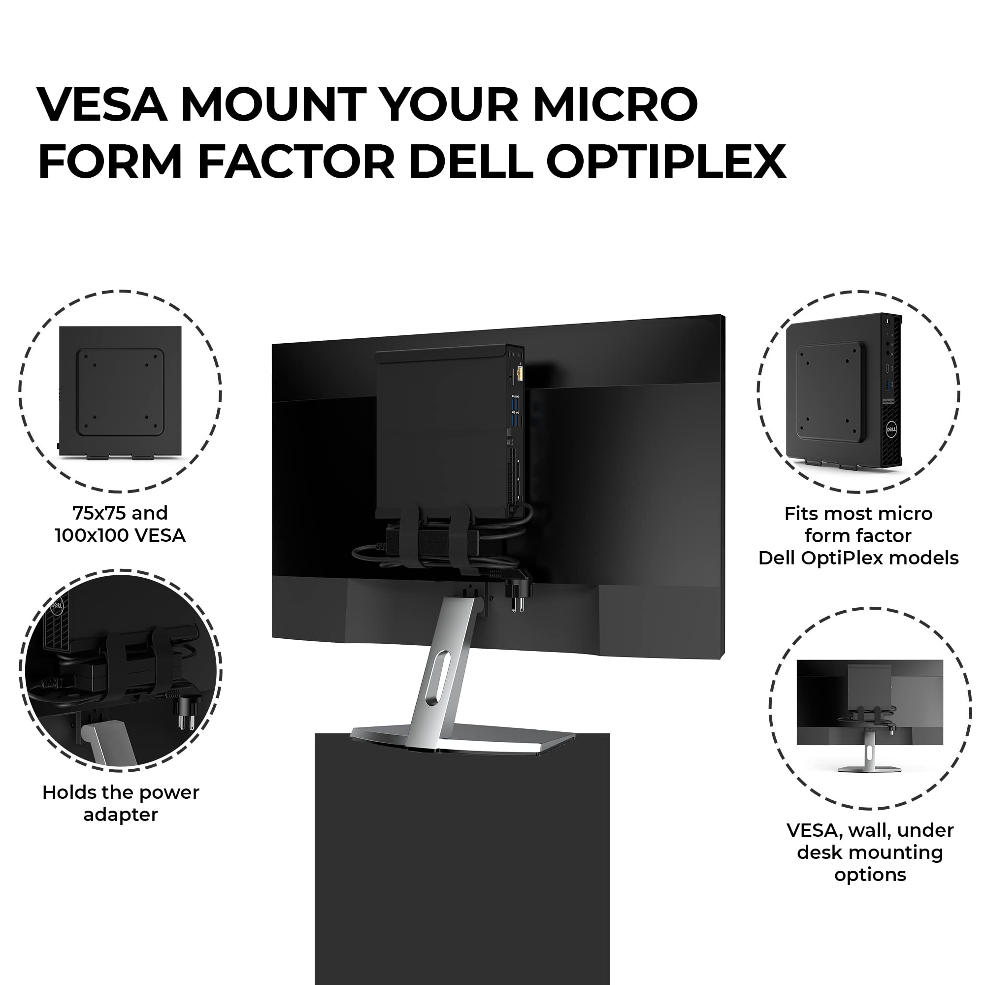 HumanCentric Mount Compatible with Dell 