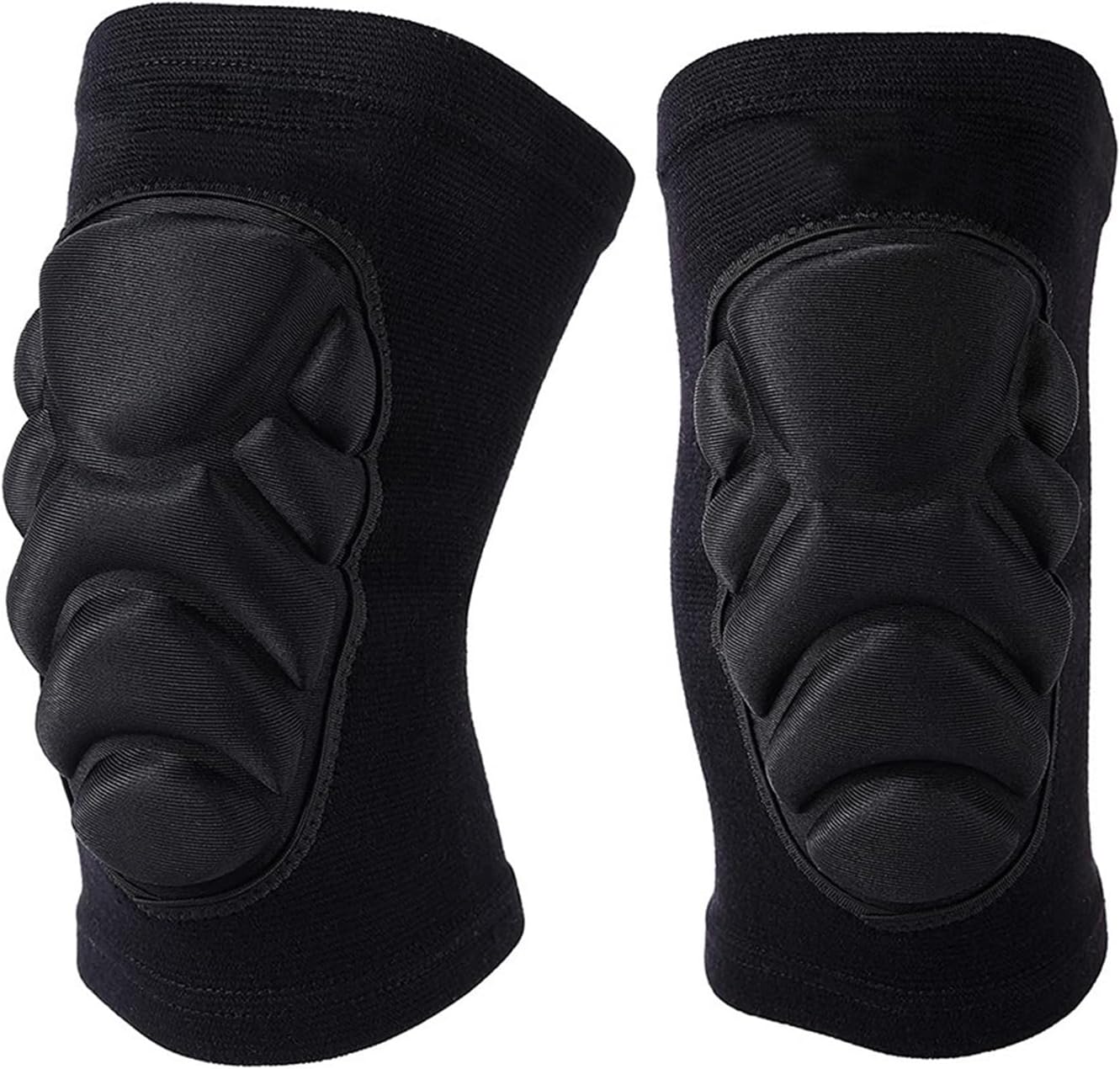 Winter Protective Knee Pads 1 Pair Knee Elbow Pads Brace Support for Cycling Snowboard Roller Skating Skateboard Extreme Sports Protective Gear Kneepads(Knee,S)