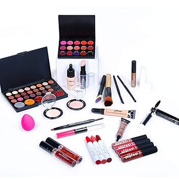 Amazon.co.jp: メイクアップセット、アイシャドウ付きリップ