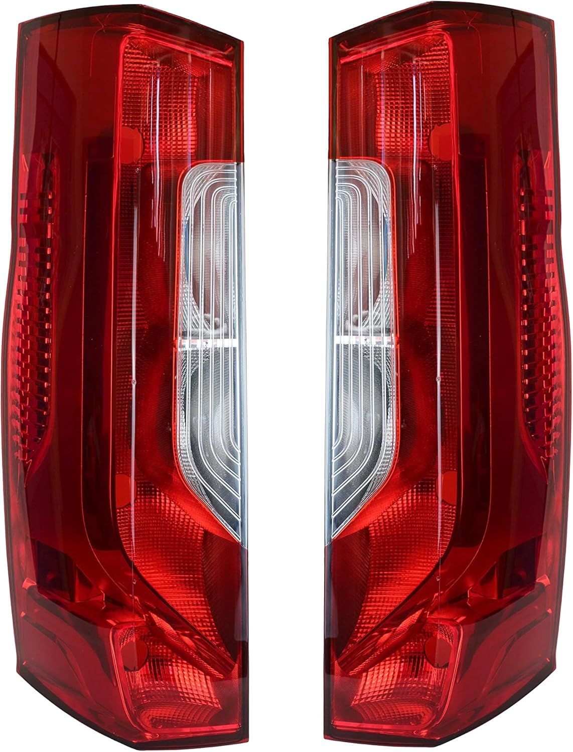 Generisch 2x Rückleuchte Rücklicht Heckleuchte Rechts Links Kompatibel Mit Mercedes Sprinter W907 W910 2018+ A9108200000 A9108200100 Satz
