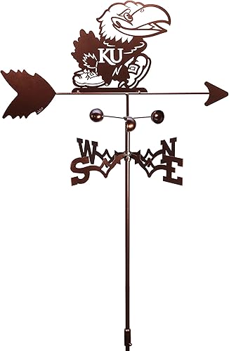Vista 4 de SWEN Products Kansas Jayhawks Veleta (soporte de techo incluido)