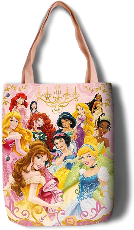 ディズニー プリンセス Mサイズ エコバッグ トートバッグ ハンドバッグ 道具入れ 卸直営 ハンドバッグ