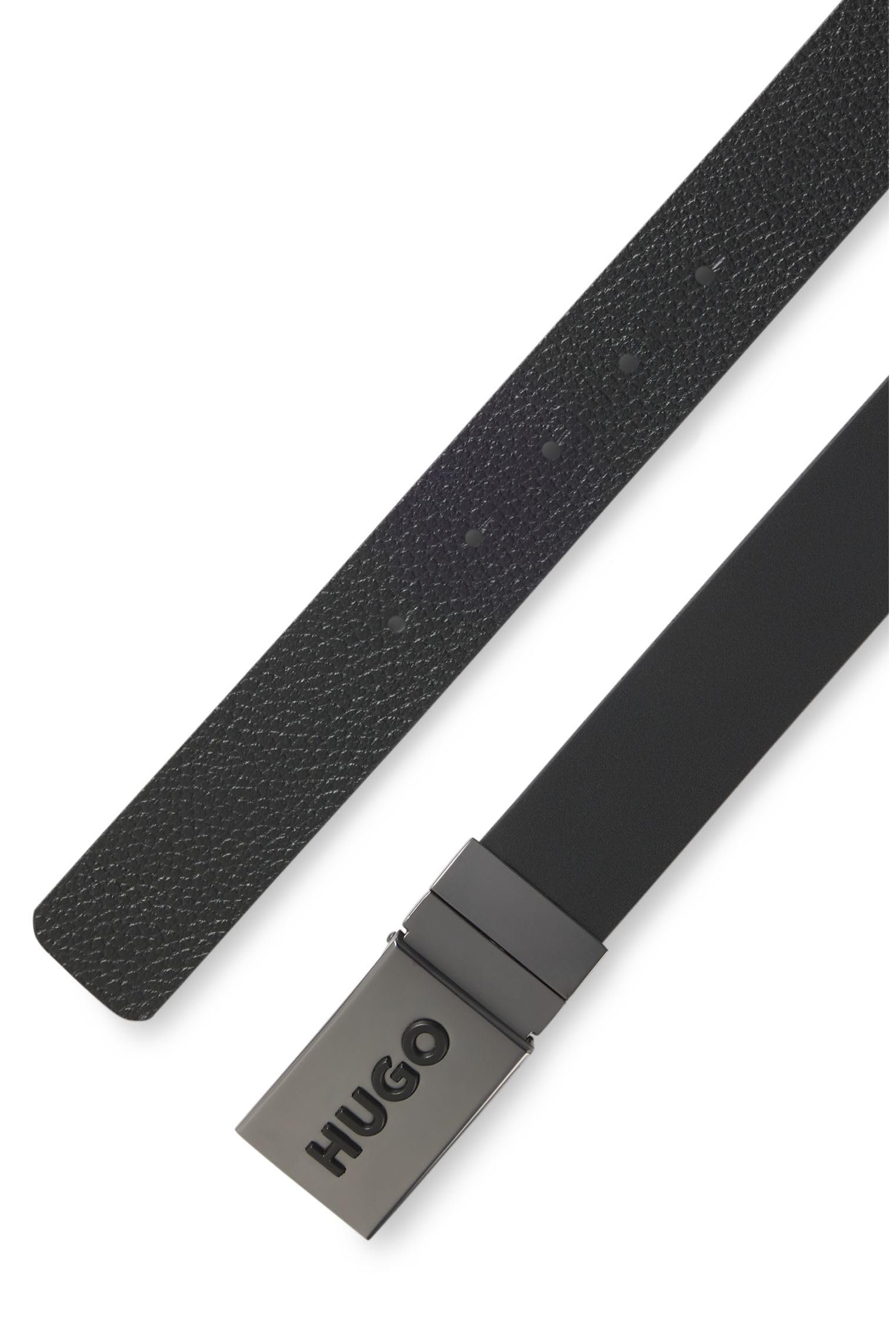 HUGO Herren Gussy_plaque_sr35 10276524 01 Belt (1er Pack)