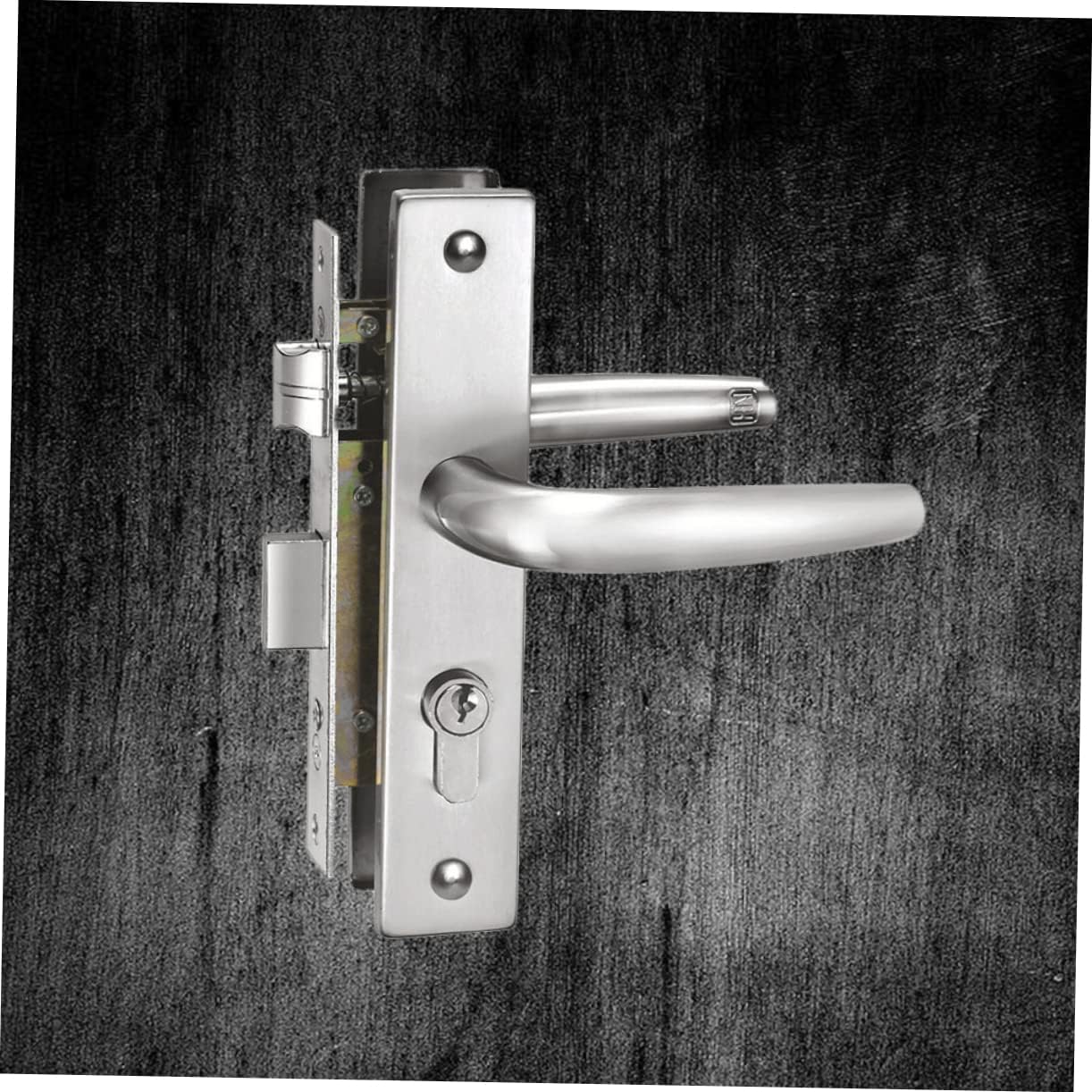 Panel Door Lock Mortise Door Handle Lock Stainless Steel Modern Design Easy Install
