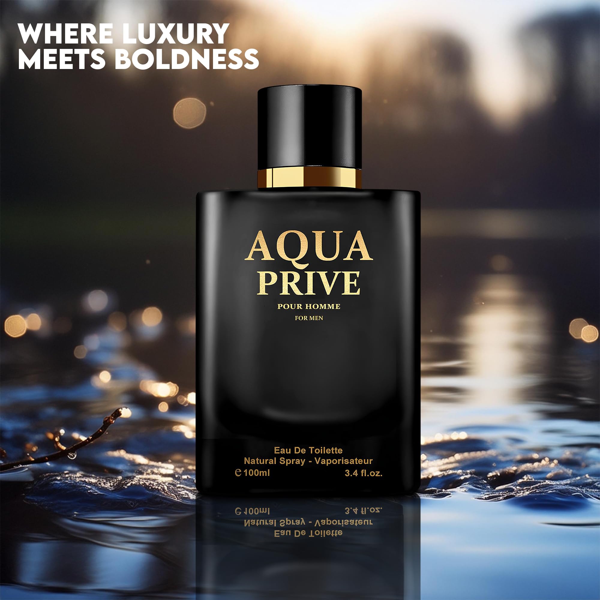 Amazon.com : AFLUXE Choco Musk&AquaMen's Cologne Set Rich