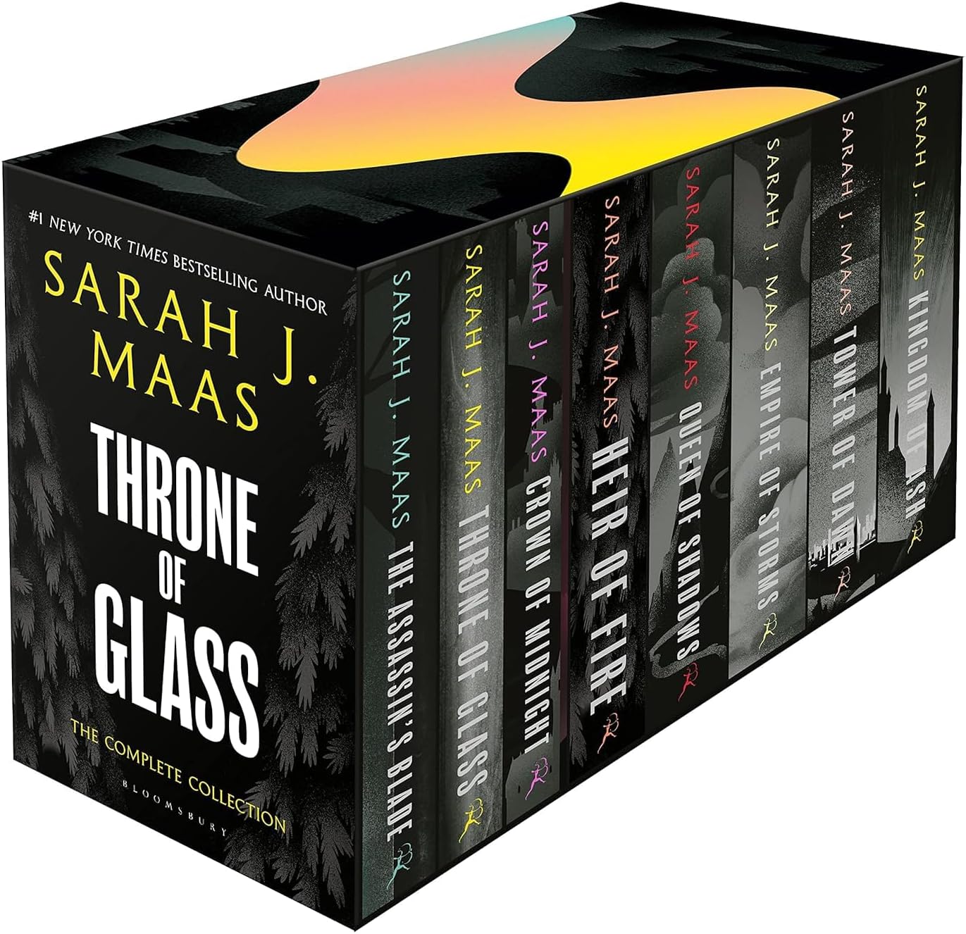The Complete Throne of Glass Collection Full Series Set By Sarah J. Maas_Best Selling Book (2021)