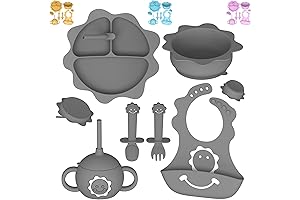 Silicone Baby Feeding Set: A Complete Kitchenware Solution for Baby Led Weaning