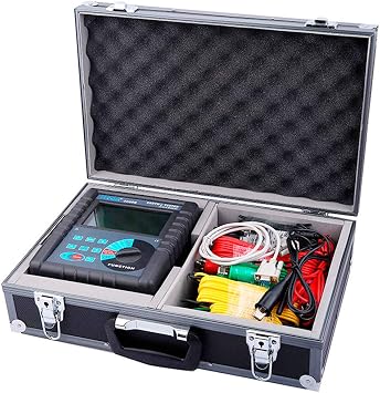 ETCR3000 Digital Earth Resistance Meter Ground Resistance Tester with RS232 Interface Data Storage and Data Read Function