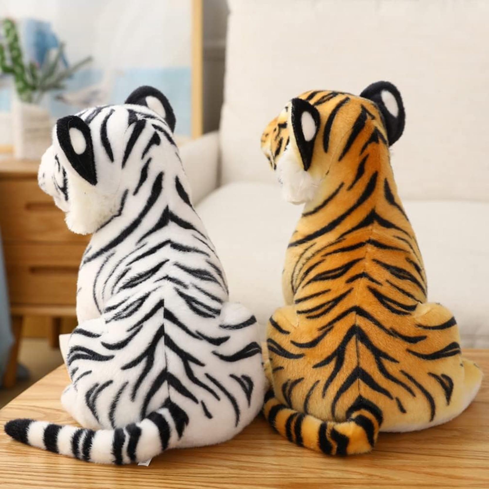 Amazon.co.jp: 抱き枕 虎 トラ 動物 ぬいぐるみ リアル 赤ちゃん