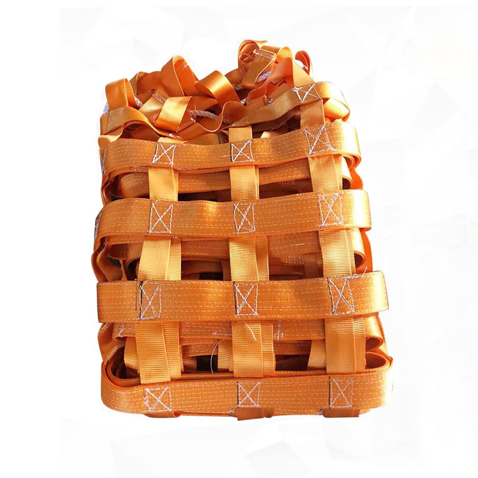 Lifting Net Straps - Polyester Flat Lifting Cargo Net, Rip Resistant Flat Nylon Sling Lifting Net For Loading And Unloading Carg Sling Lifting Cargo Net ( Size : 2 X 2M/M ( 3 X 3M/Mesh 15cm/Load 2t)