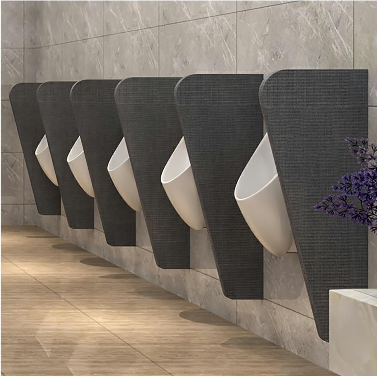 WallMounted Men's Urinal Privacy Screen 1pcs,Urinal Screen